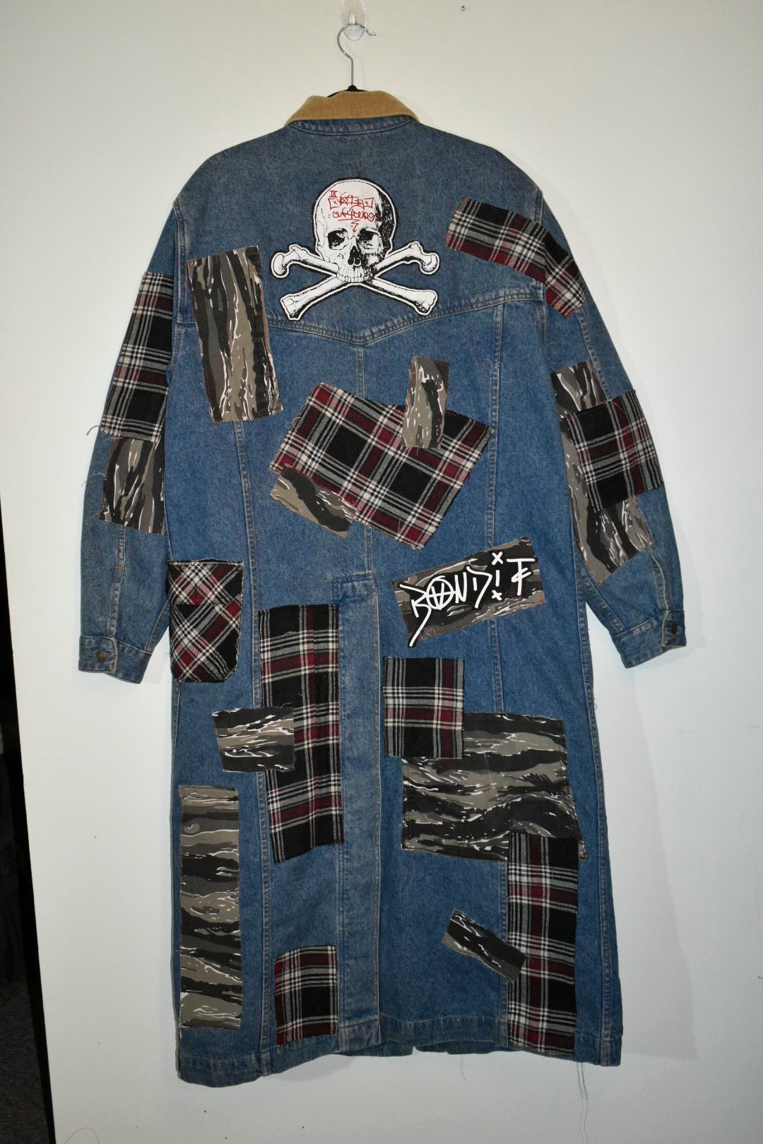 "Misery" Denim trench jacket