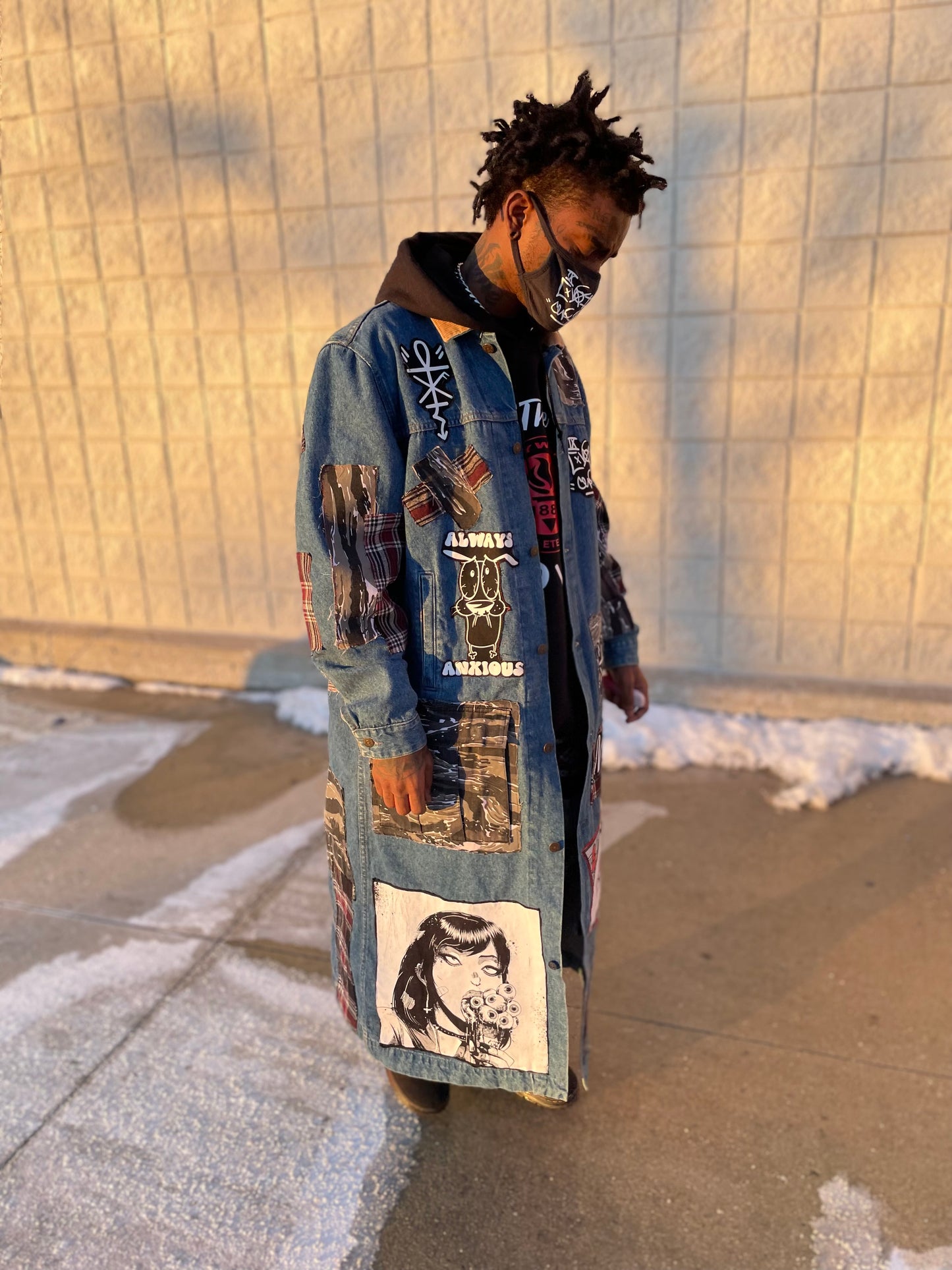 "Misery" Levi's Denim trench jacket